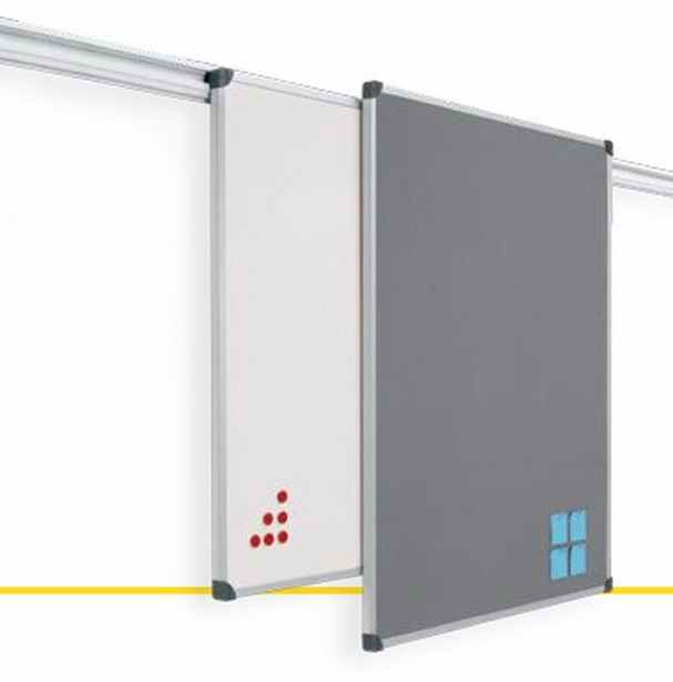pizarras correderas modulares  murales